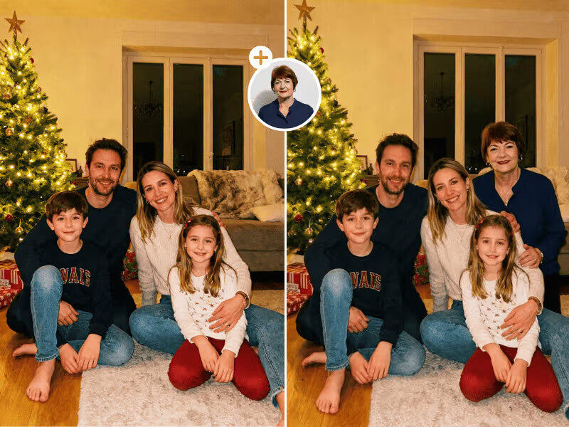 Family portrait example