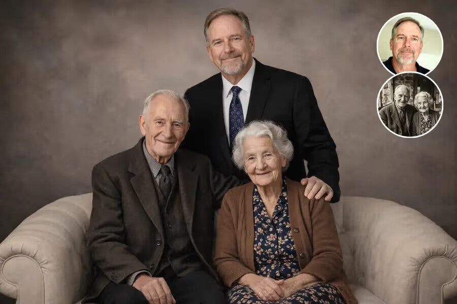 Family portrait example